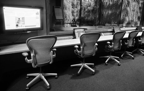 photo of the Crux Collaborative observation room
