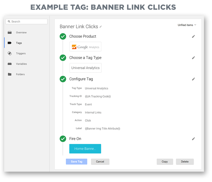 Example Tag: Banner Link Clicks